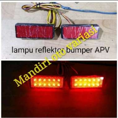 Lampu reflektor bumper mobil apv arena Terbaik