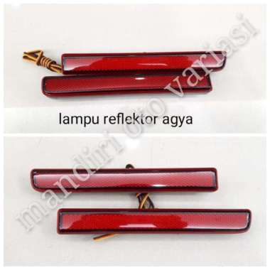 Lampu reflektor bumper toyota agya 2018 Terbaik