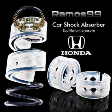 Civic Fd 2009 Spring Buffer Stabilizer Transparant Rubber Demper Mobil Depan