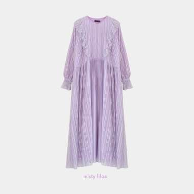 Bigissimo Eid Raya Series - Lusiana Dress | Atasan Wanita Dress Gamis Maxi Brokat Premium Mewah Bigs