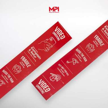 LAKBAN VIDEO UNBOXING FRAGILE MERAH- WAJIB UNBOXING - UNBOXING MPI 72 YARD