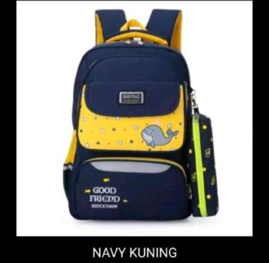Tas Anak sekolah TK - SD Baby Bag Tas Ransel Anak Sekolah Karakter perempuan Tas Karakter Paus Tas F
