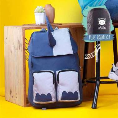 Tas Ransel Sekolah Anak Laki Laki TK SD Karakter Hewan Tas Anak Cowok