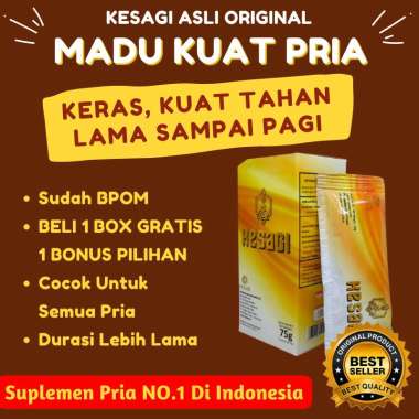 Madu Kesagi Kosagi Kesagi Suplemen Pria Madu Pria Kuat BPOM Original