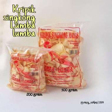 Keripik Singkong Merk Lumba-Lumba 200gram Manis