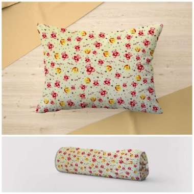 Sarung bantal tidur/sarung guling motif karakter LP HanyaSarban YellowBear