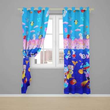 Gorden Jendela Gorden Anak anak karakter Tinggi 225cm Free Tali&hook LP L150XT225CM ASTRO