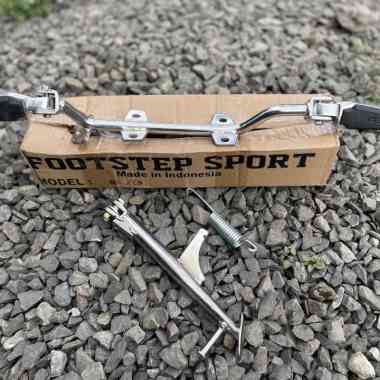 FOOTSTEP DUCATI - FOOTSTEP PIJAKAN DUCATI SET STANDAR SAMPINK NINJA 250 FI SHJ - SET FOOTSTEP MP MON