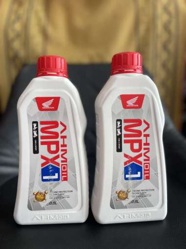 1 DUS ISI 24 OLI MPX1 800ML AHM OIL MPX 1 0.8L ORIGINAL