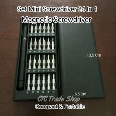 Set Obeng Kecil Obeng Service HP Laptop Kacamata Mini Magnetic Screwdriver Set