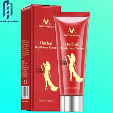 MeiYanQiong Herbal Depilatory Cream Krim Penghilang Bulu