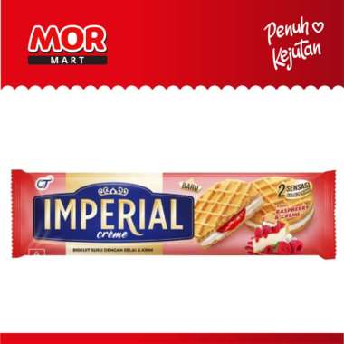 IMPERIAL Rapsberry & Creme Biskuit Isi dan Creme 108gr