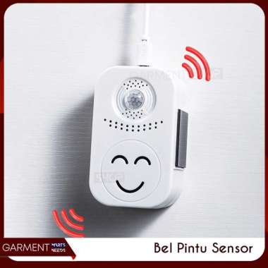 Bel Pintu Otomatis Selamat Datang Customer Toko Alarm Sensor Gerak Hello Welcome Motion Home NO BUBB