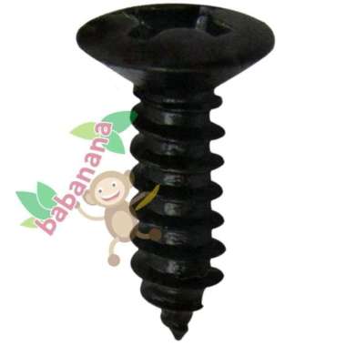 1pcs Baut Gitar Strat Telecaster Bridge Pickup Screw Guitar sekrup Hitam