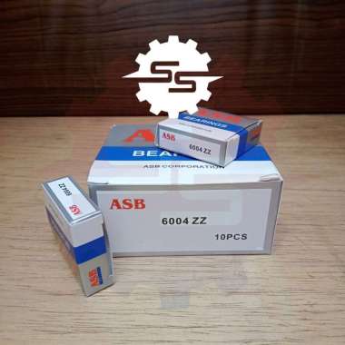 Bearing/Laher/laker 6004 zz ASB 6004z asb ORIGINAL (ISI 10PCS/1 PACK)