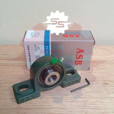 Pillow block Ucp 202 as 15mm laher bearing duduk ukuran As 15mm