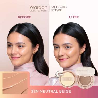 Wardah Colorfit Perfect Glow Cushion 32N N. Beige