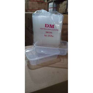 THINWALL 500 ML REC ( Per 10 Pcs )