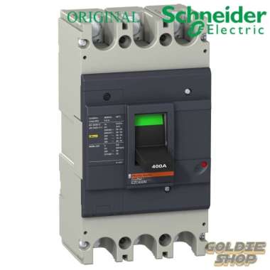 GOLD SCHNEIDER ORIGINAL MCCB 3P3T 300A EZC400N 36KA 0724 MCCB