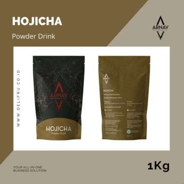 Arnav Powder Drink Hojicha - Bubuk Minuman Hojicha 1 Kg