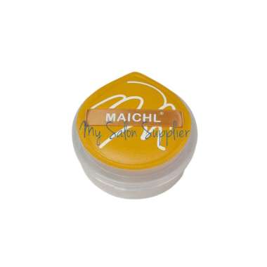 Spon Puff Air / Spon Bedak Lancip Marshmallow Besar + Tempat Kuning