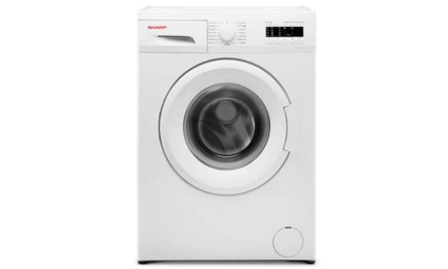 Sharp Es-Fl1082 Esfl1082 Mesin Cuci Pintu Depan Front Loading 8 Kg Multicolor
