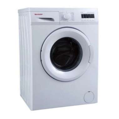 Mesin Cuci Sharp Es-Fl1062B Front Loading 1 Tabung Es Fl1062(250 Watt) Multicolor