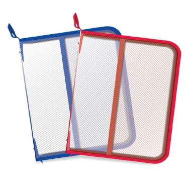 Map Plastik Jaring Zipper Bag Resleting A5 MURAH