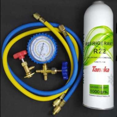 Paket Alat Pengisian Freon Ac Rumah R22 Murah Komplit Multicolor