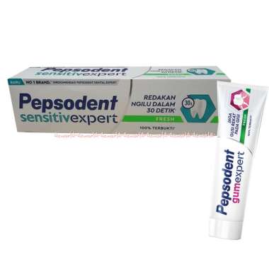Pepsodent 100gr Sensitive Expert Redakan Ngilu Dalam 30detik Odol Toothpaste Pasta Gigi Pepsoden Unt