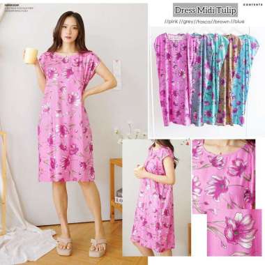 midi dress kekinian â¢ daster kekinian