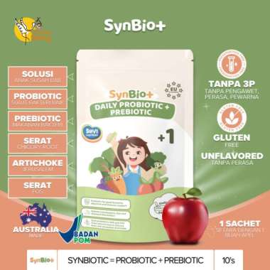 Probiotic + Prebiotic - Synbio+ Untuk Pencernaan Anak Dengan Probiotik