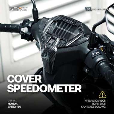 NEMO Tutup / Cover Kilometer (KM) Carbon Honda Vario 160 Vario 160 CBS