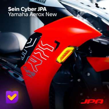 JPA Sein Sen Depan Led Aerox New Type Cyber Senja Biru