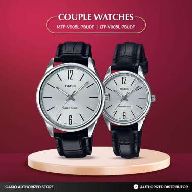 Jam Tangan Couple Casio MTP-V005L-7BUDF x LTP-V005L-7BUDF