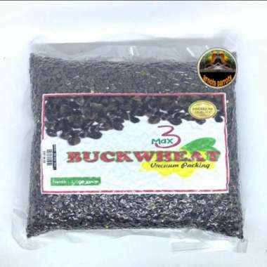 BUCKWHEAT 3 MAX 1 KG PAKAN SUNCONURE LOVEBIRD FALK PARROT