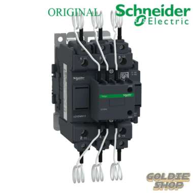 GOLD ORIGINAL SCHNEIDER CAPACITOR CONTACTOR TeSys LC1DK 60kVAr 415V 220V AC 0824 KONTAKTOR KAPASITOR