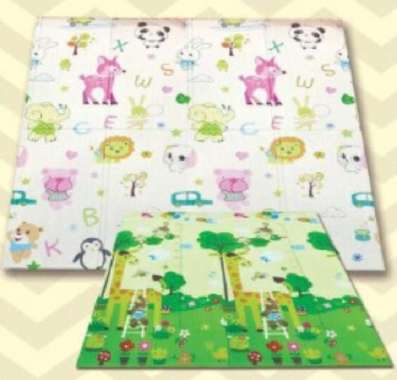 Evamatic Matras Lipat 160X180cm tebal 1cm Giraffe Panda