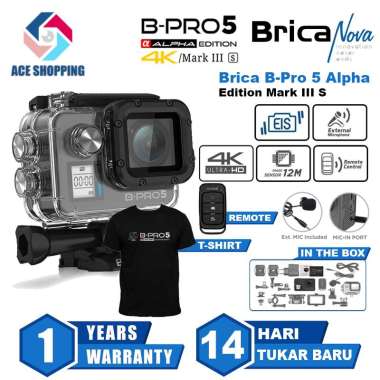 Bpro5 AE Mark III S - AE3S - Black - With EIS / Stabilizer - T-Shirt