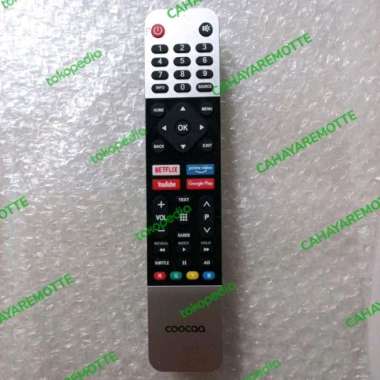 Remote Remot Tv Coocaa/Coocaa Smart Tv/Android Original Asli Multicolor