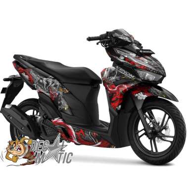 Decal Vario 125 New 2022 Full Body Stiker Full Body Honda Vario 125 New 2023 2024 Venom 2 Glossy Hit