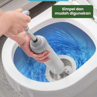 KOP WC KLOSET MAMPET / Pompa Sedot WC Manual enyedot WC Toilet Mampet Fleksibel Pump, Bentuk BULAT B