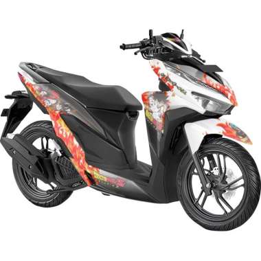 Stiker Decal Full Body Honda Vario Click 125 - 150 OLD - NEW Dragon Ball VARIO 150 OLD Putih