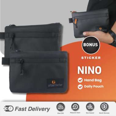 BSND Clutch Bag Urban Factor - Nino Hand Bag Pouch Multifungsi pria wanita