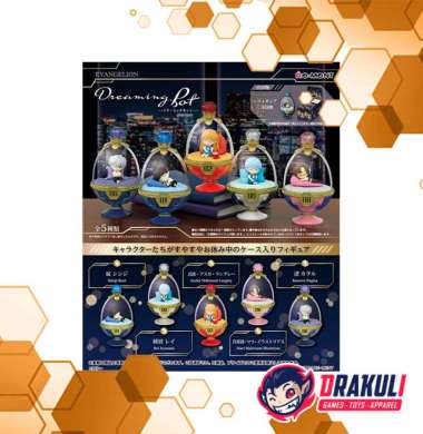 Toys Re-Ment Evangelion Dreaming Pot (Set of 5)