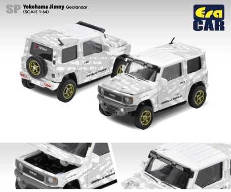 1/64 ERA CAR SUZUKI JIMNY YOKOHAMA GEOLANDAR JB4