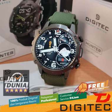 DIGITEC ORIGINAL SMARTWATCH PRIA HUNTER HIJAU HUNTER JAM TANGAN DIGITAL PRIA JAM DIGITAL PRIA JAM TA