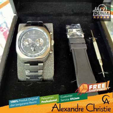JAM ALEXANDER CHRISTIE PRIA 6666 M1 AC6666M1 JAM TANGAN ALEXANDER CHRISTIE PRIA ORIGINAL CT ST JAM T