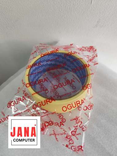 1 PCS LAKBAN MASKING MSK 2 INCH 21 YARD (40MM x 10M) - LAKBAN KERTAS KUNING