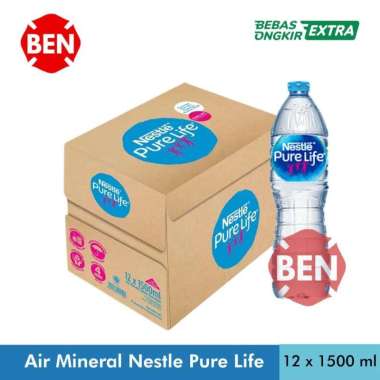 Nestle 1500ml 1500 ml 1 Dus 12 Botol - Air Mineral Nestle Botol Besar